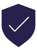 Symbol Icon Haken Montageversicherung